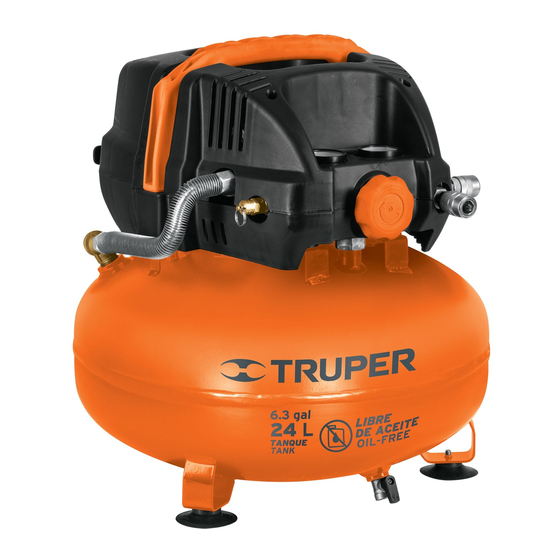 Truper COMP-24S Manuales