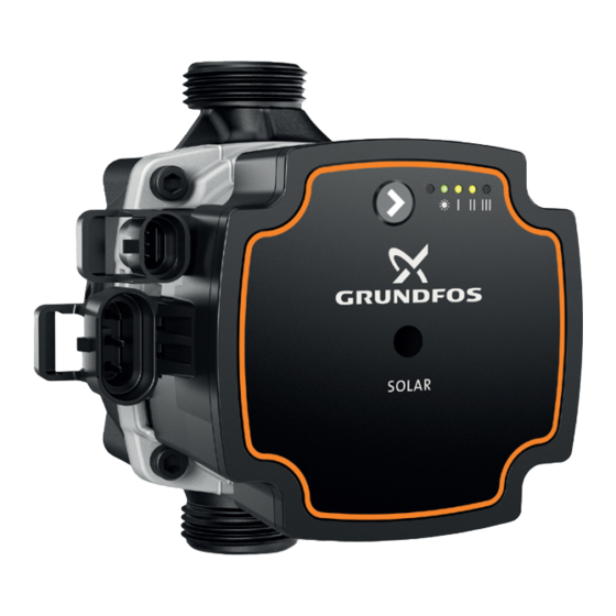 Grundfos UPM3 Solar Manual De Instrucciones