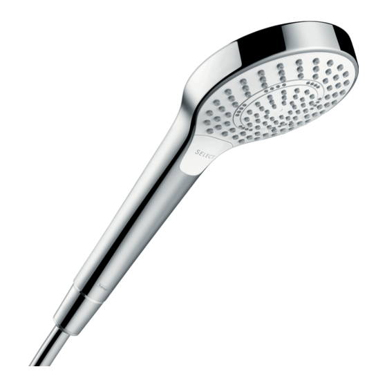 Hansgrohe Croma Select S Multi 26800 Serie Instrucciones De Montaje