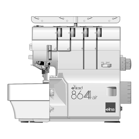 ELNA eXtend 864air Manual De Instrucciones