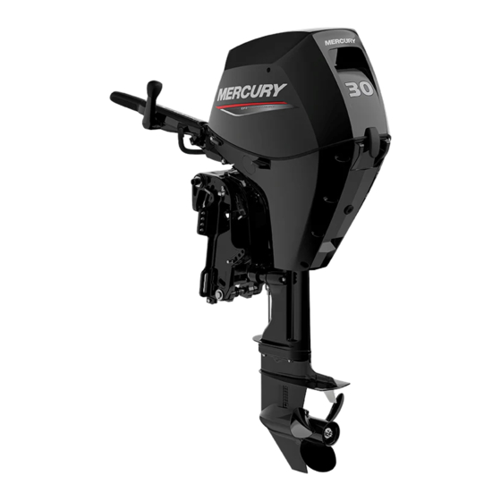 Mercury Marine 30 Manual De Operación Y Mantenimiento