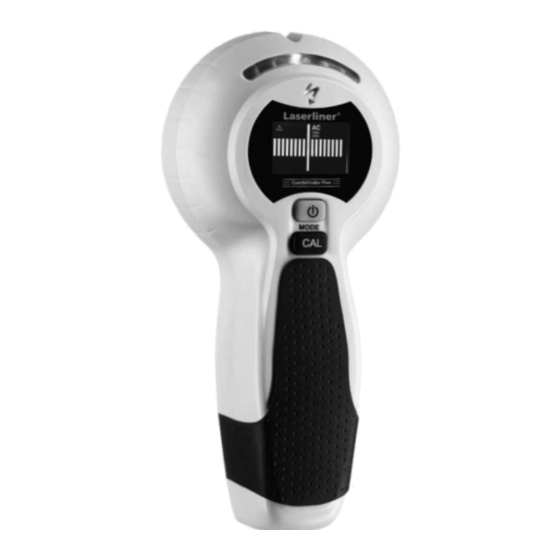 LaserLiner CombiFinder Plus Guia Del Usuario
