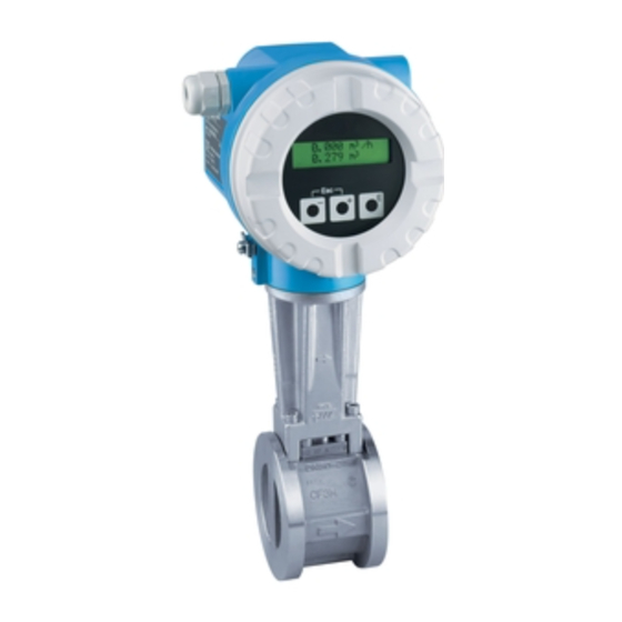 Endress+Hauser Proline Prowirl 73 Manual De Instrucciones Abreviado