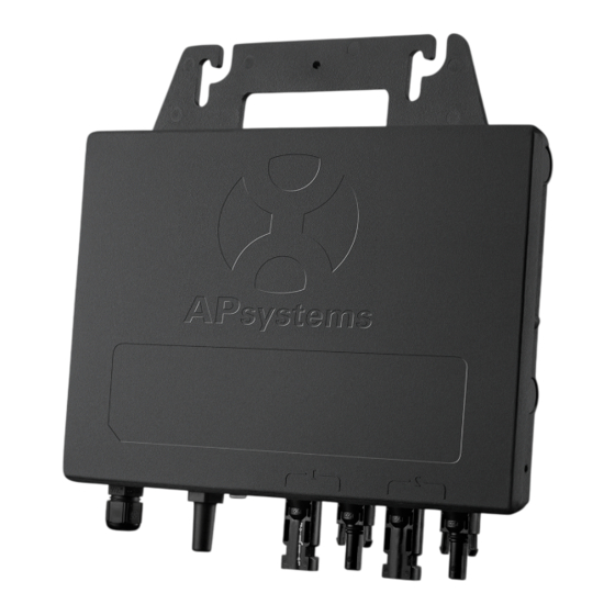 APsystems YC600 Guía Rápida De Instalación