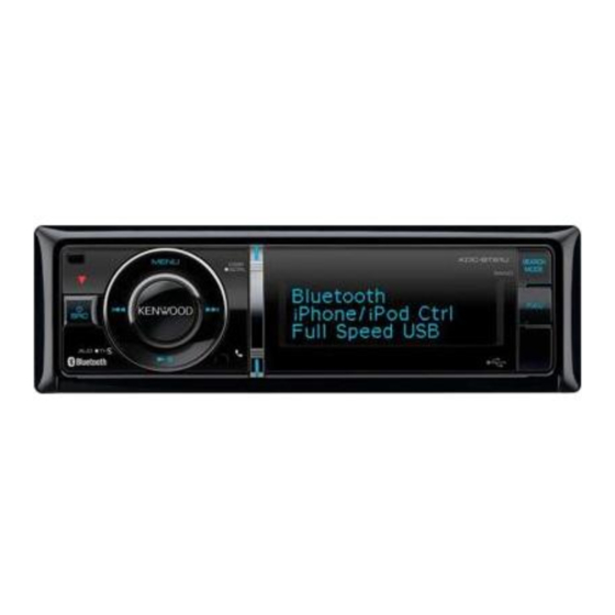 Kenwood KDC-BT61U Manual De Instrucciones
