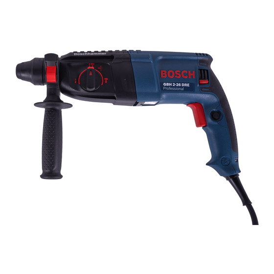 Bosch Professional GBH 2-26 Manuales