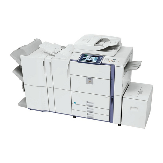 Sharp MX-5500N Manual De Instrucciones
