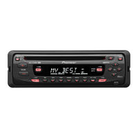 Pioneer DEH-3730MP Instrucciones Sobre El Funcionamiento