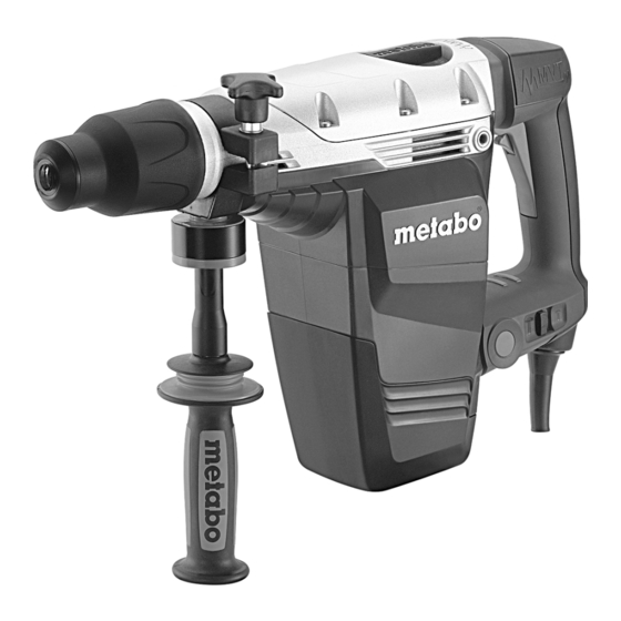 Metabo KHE 76 Manual Del Usuario