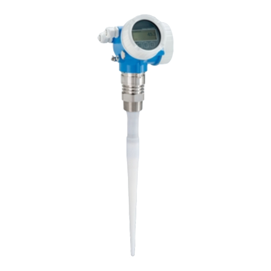 Endress+Hauser Micropilot FMR53 HART Manual De Instrucciones Abreviado