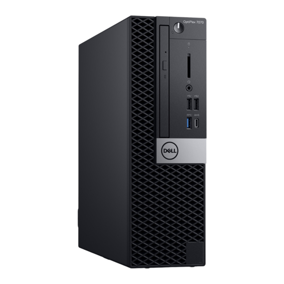 Dell OptiPlex 7070 Configuración Y Especificaciones
