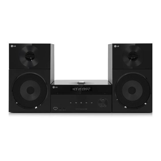 LG CM2520 Manual Del Propietário