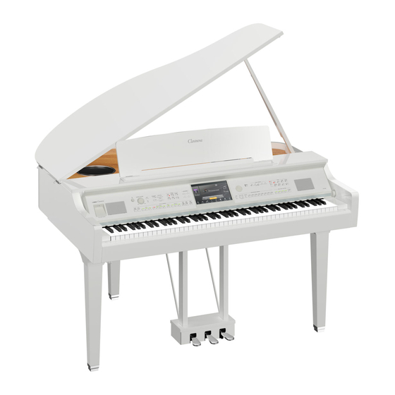 Yamaha Clavinova CVP-809GP Manual De Instrucciones