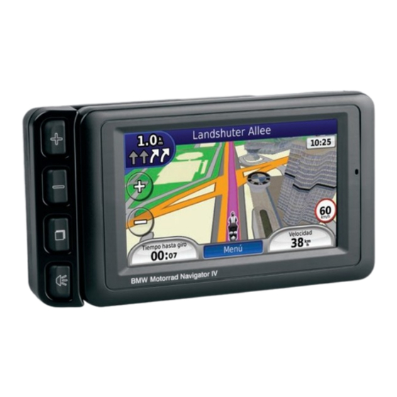 BMW Motorrad Navigator 4 Manual Del Usuario