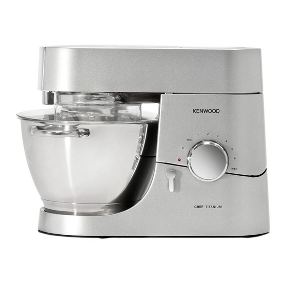 Kenwood Chef and Major KM010 Serie Manual De Instrucciones