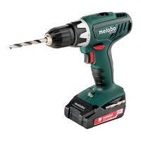 Metabo BS Li Partner Edition Manual Original