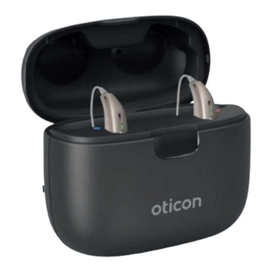 Oticon SmartCharger miniRITE R Instrucciones De Uso