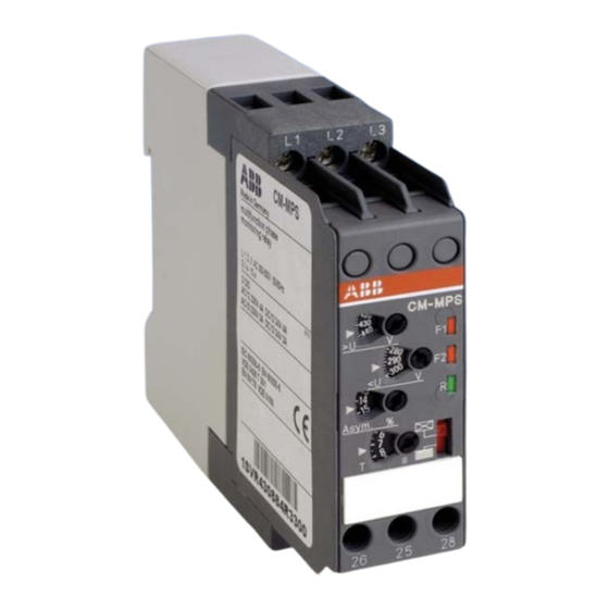 ABB CM-MPS Manual De Instrucciones
