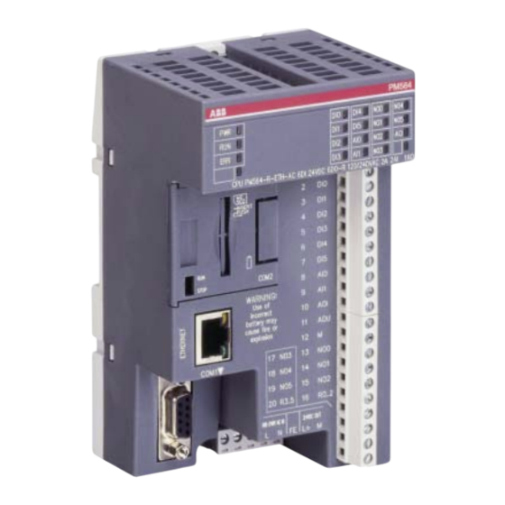 ABB PM554-T Instrucciones De Montaje