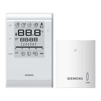 Siemens RDE50.1RF/SET Instrucciones De Manejo