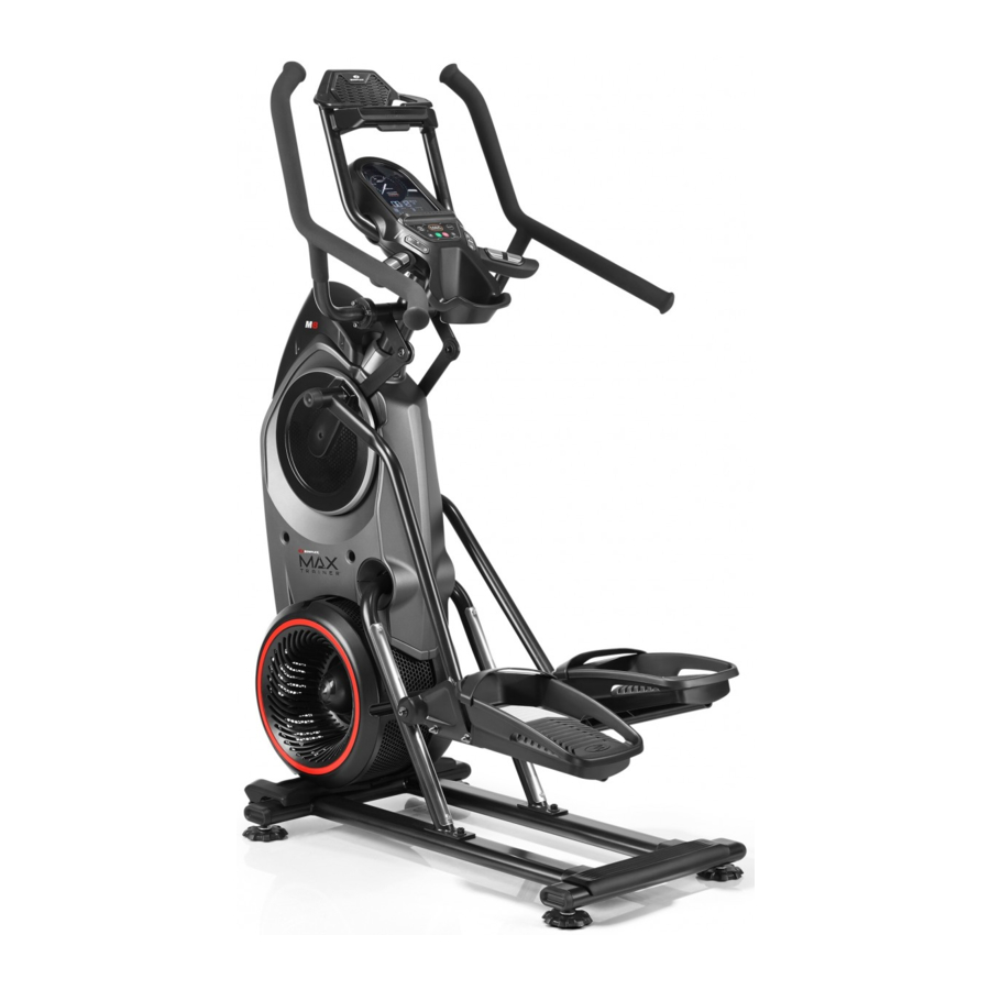 Manual de Bowflex Max Trainer M8