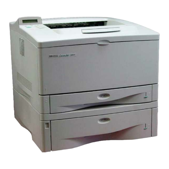 HP LaserJet 5000 Guía De Instalación Inicial
