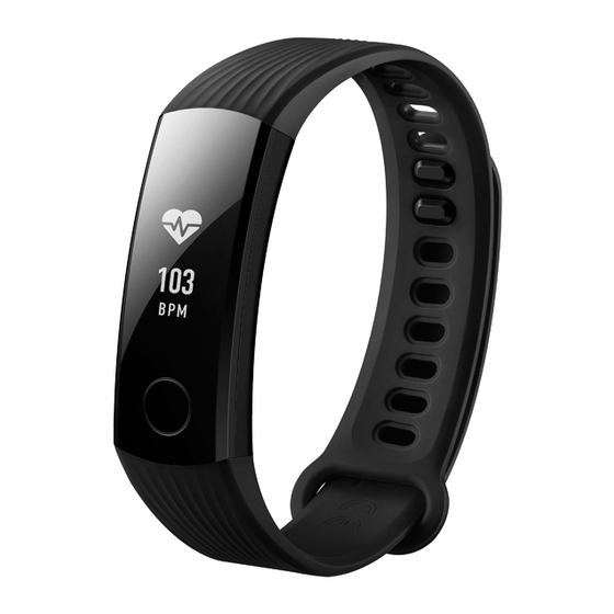 Huawei honor Band 3 Manual De Instrucciones