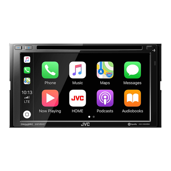 JVC KW-V950BW Manual De Instrucciones