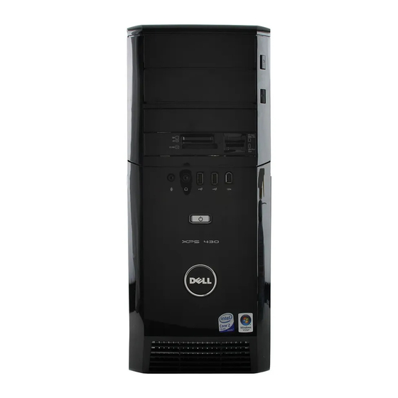 Dell XPS 430 Manual De Servicio