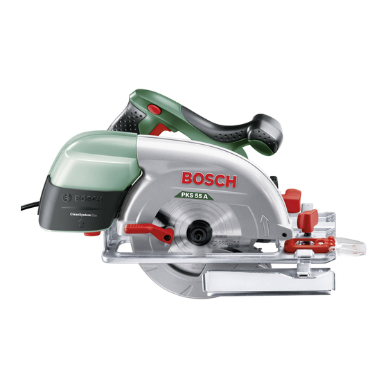 Bosch PKS 55 Manual Original