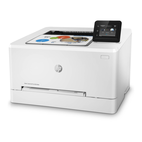 HP Color LaserJet Pro M253 Guia Del Usuario