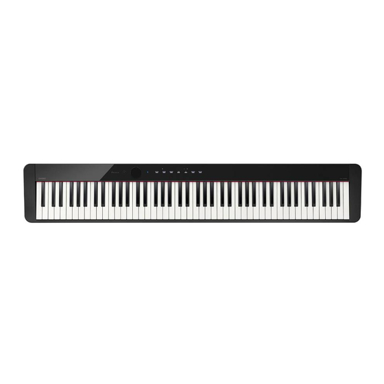 Casio Privia PX-S1000 Guía De Conexión