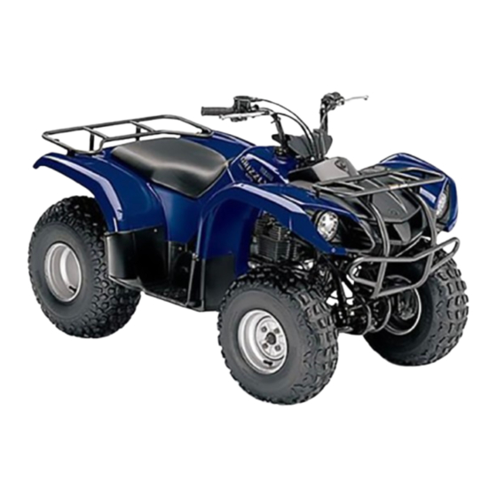 Yamaha GRIZZLY 125 Manual Del Propietário