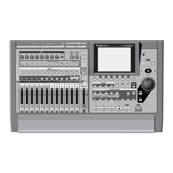 Roland VS-1824 Manual Del Usuario