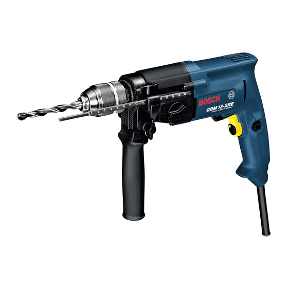 Bosch GBM 10-2 RE Professional Manual Original