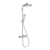 Hansgrohe Crometta E 240 Varia Showerpipe 26785000 Modo De Empleo/Instrucciones De Montaje