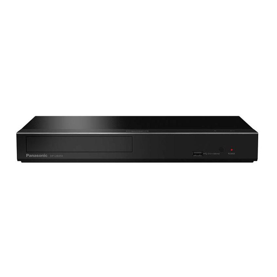 Panasonic DP-UB450 Instrucciones Básicas De Funcionamiento