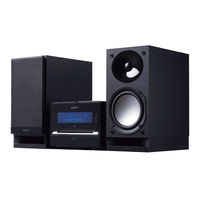 Sony CMT-DH5BT Manual De Instrucciones