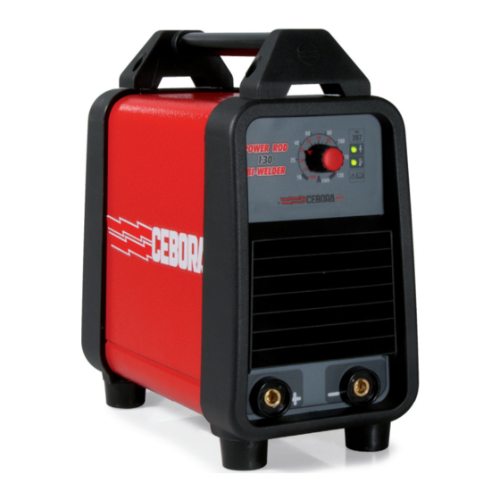 Cebora POWER ROD 130 BI-WELDER Manual De Instrucciones