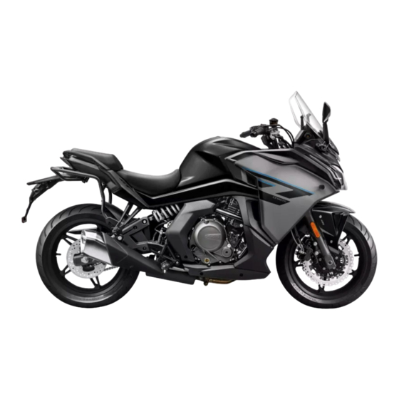CF MOTO 650GT Manual Del Propietário