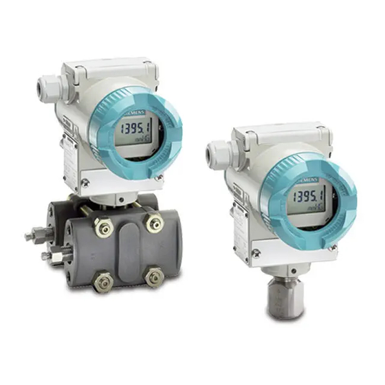 Siemens SITRANS P310 Instrucciones De Servicio