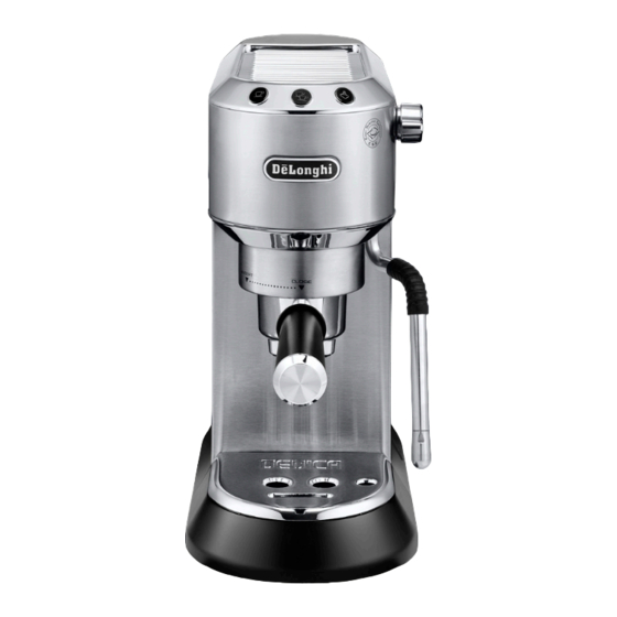 DeLonghi Dedica Arte EC885.GY Instrucciones
