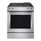 KitchenAid KSDG950ESS - Manual de la cocina de 30 pulgadas con 4 quemadores y sistema de ventilación descendente de combustible dual