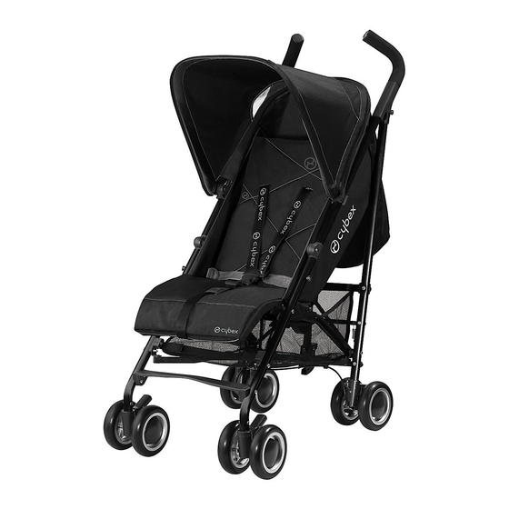 CYBEX ONYX 2011 Manual Del Propietário