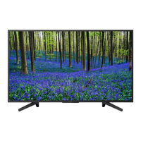 Sony BRAVIA 49X720F Manual De Instrucciones