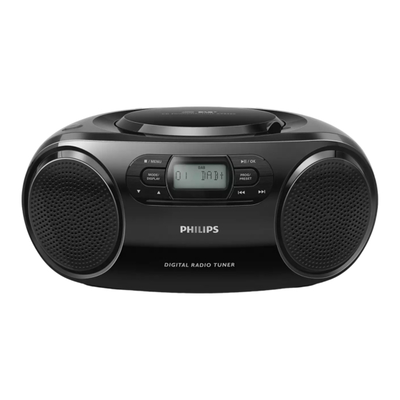Philips AZB500 Manual Del Usuario