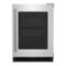 KitchenAid KURR214KSB - Manual del refrigerador bajo encimera de 24