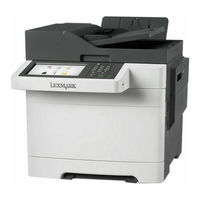 Lexmark CX510 Guia Del Usuario
