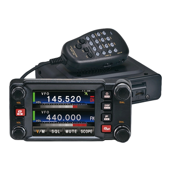 Yaesu FTM-400DE Manual De Instrucciones