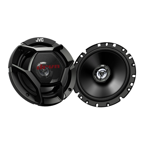 JVC CS-DR1720 Manual De Instrucciones